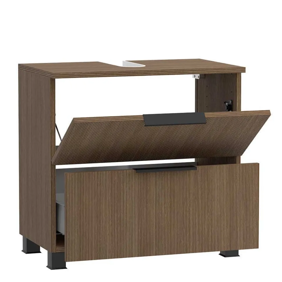 Holzdekor Badausstattung Set - Ucaida (vierteilig)