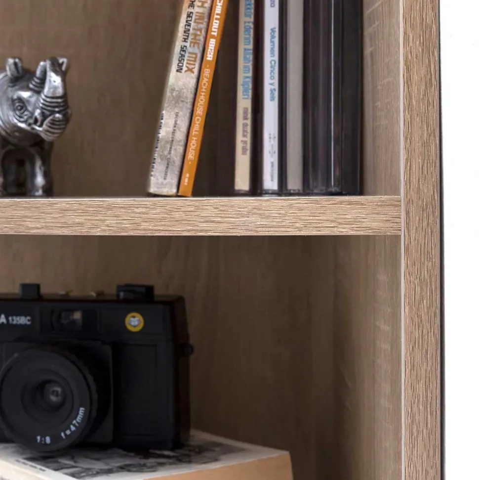 Holzdekor Hängeregal für die Ecke - Estateas