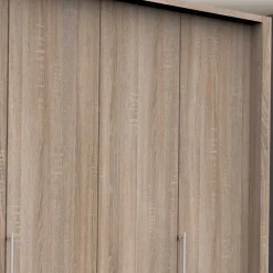 Holzdekor Kleiderschrank in Eiche Sägerau - Zayun