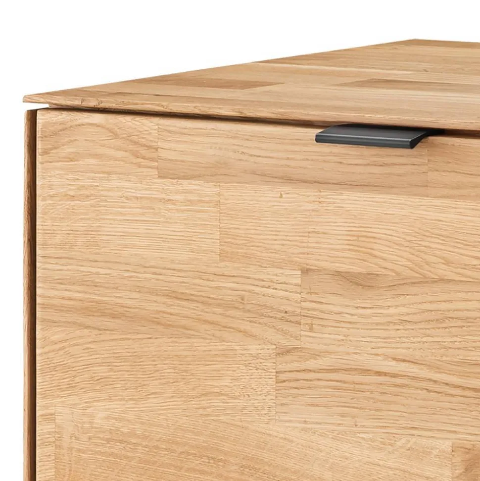 Holzkommode aus parkettverleimter Wildeiche - Kassanda