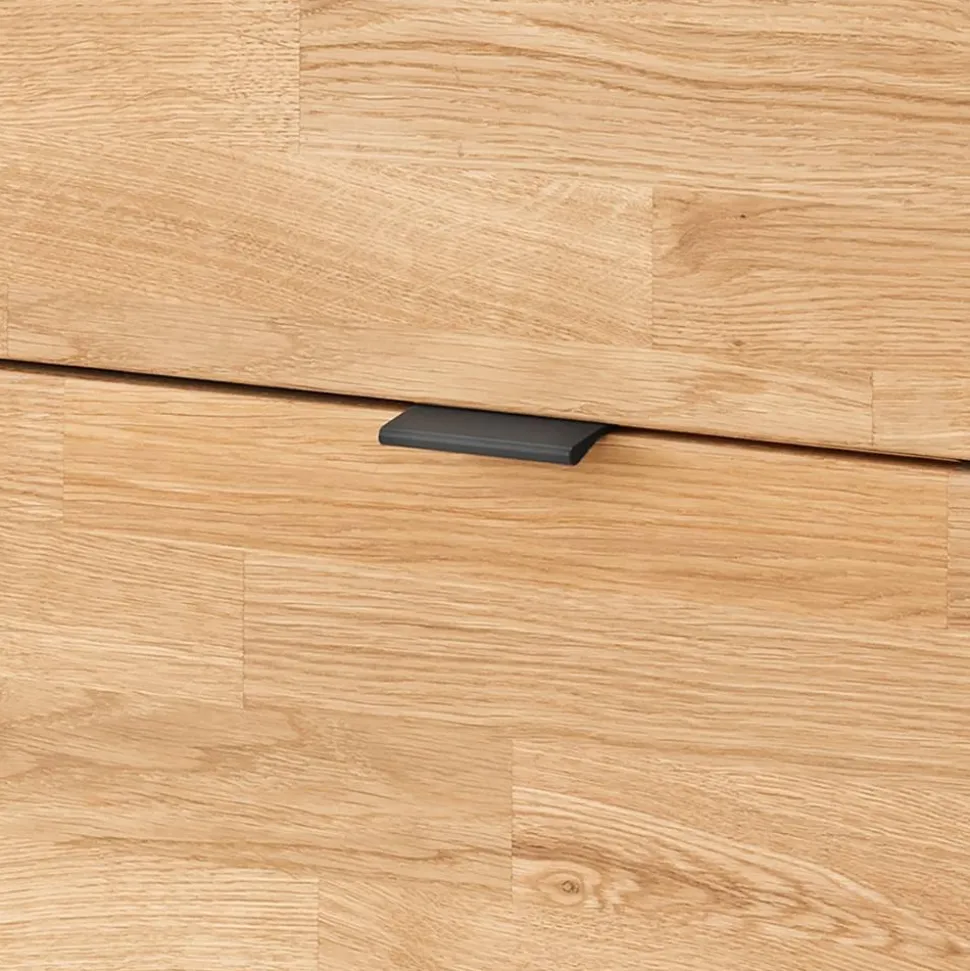 Holzkommode aus parkettverleimter Wildeiche - Kassanda