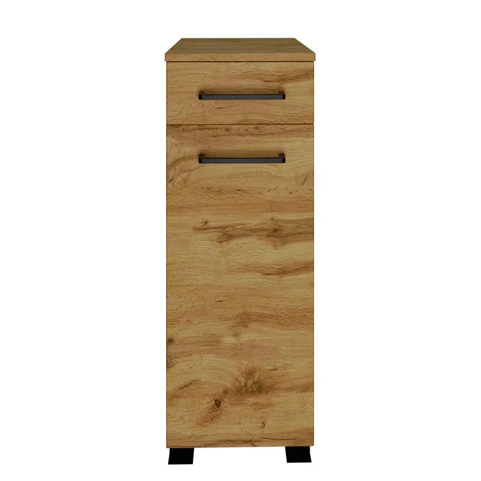 Holzoptik Bad-Unterschrank stehend oder hängend - Arazony