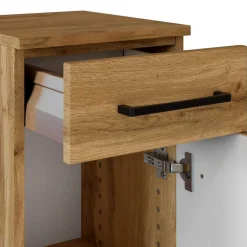 Holzoptik Bad-Unterschrank stehend oder hängend - Arazony