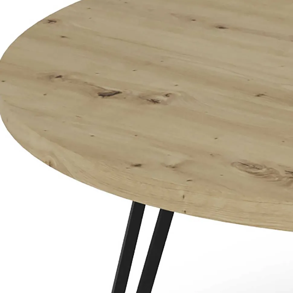 Holzoptik Esstisch in Wildeiche - Ludovico