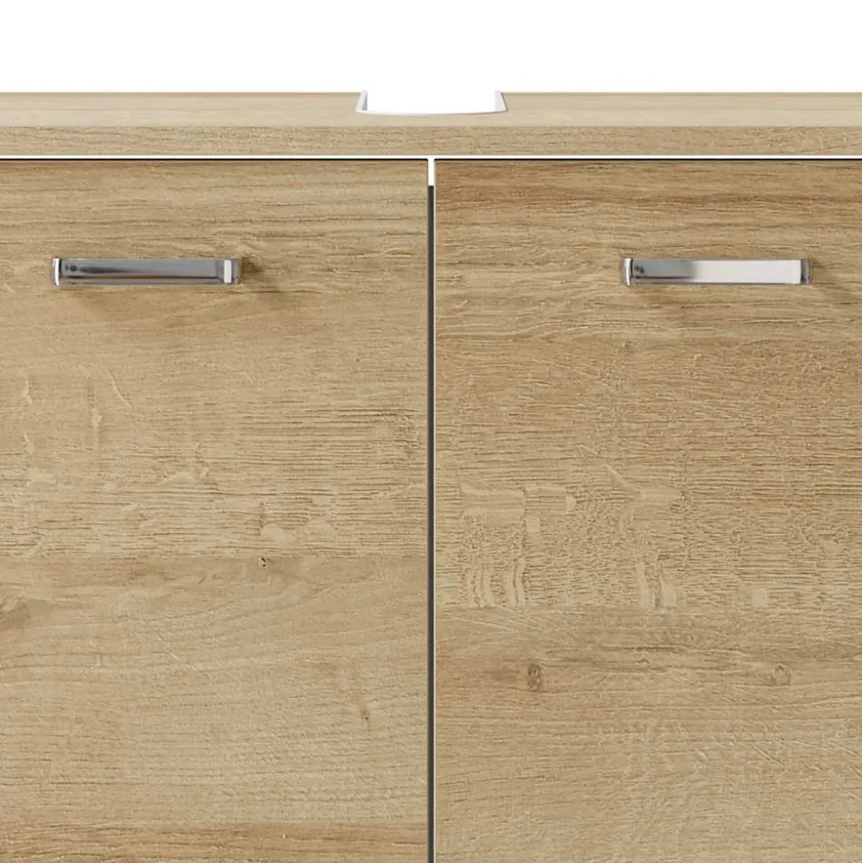 Holzoptik Waschbeckenschrank in Eiche - Habanna