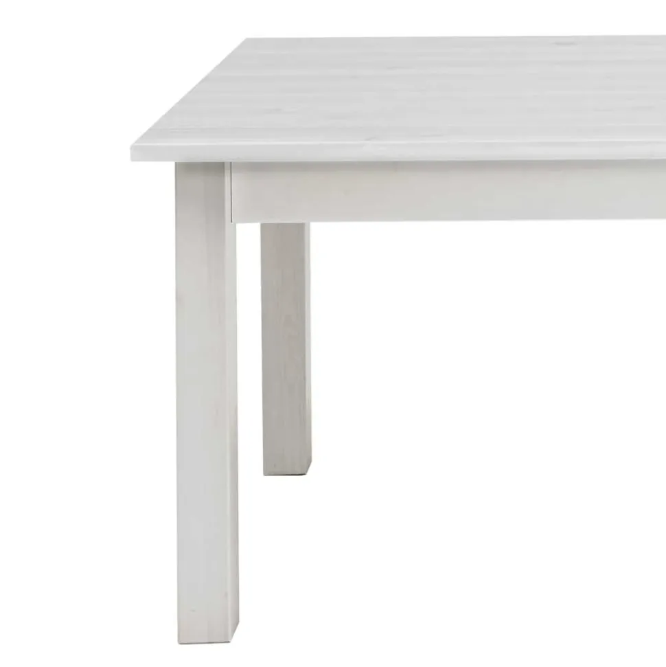 Holztisch Zanaris in Weiß