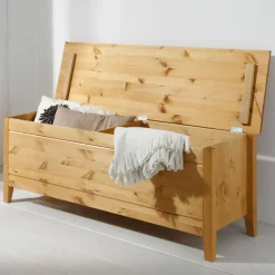 Holztruhe Corabia aus Kiefer Massivholz