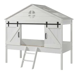 Hütten Spielbett halbhoch - Elias