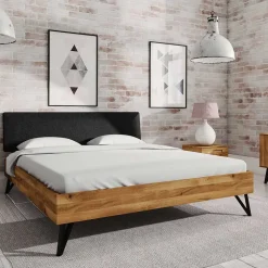 Industrial Bett mit 190 cm Länge - Mandirov