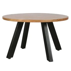 Industrial Couchtisch mit runder Platte - Fresh