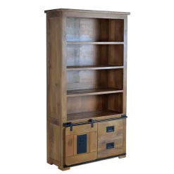 Industrial Design Bücherregal aus Mangoholz - Semian