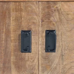 Industrial Design Sideboard aus Massivholz - Olmidava