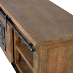 Industrial Design TV Board aus Mangoholz - Semian