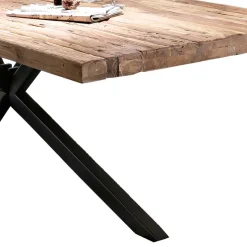 Industrial Esstisch aus recyceltem Teakholz - Doan