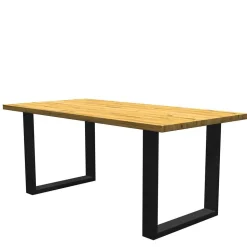 Industrial Esstisch in 6 Breiten und jeweils 2 Tiefen - Binia