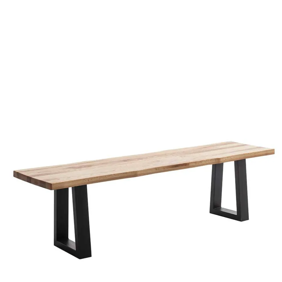 Industrial Esstischbank aus Zerreiche - Heaver