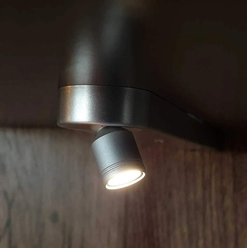 Industrial Hängeregal in Dekor Eiche Dunkel - Xindus