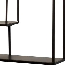 Industrial Hängeregal in Schwarz - 40x60x12 cm - Limburg