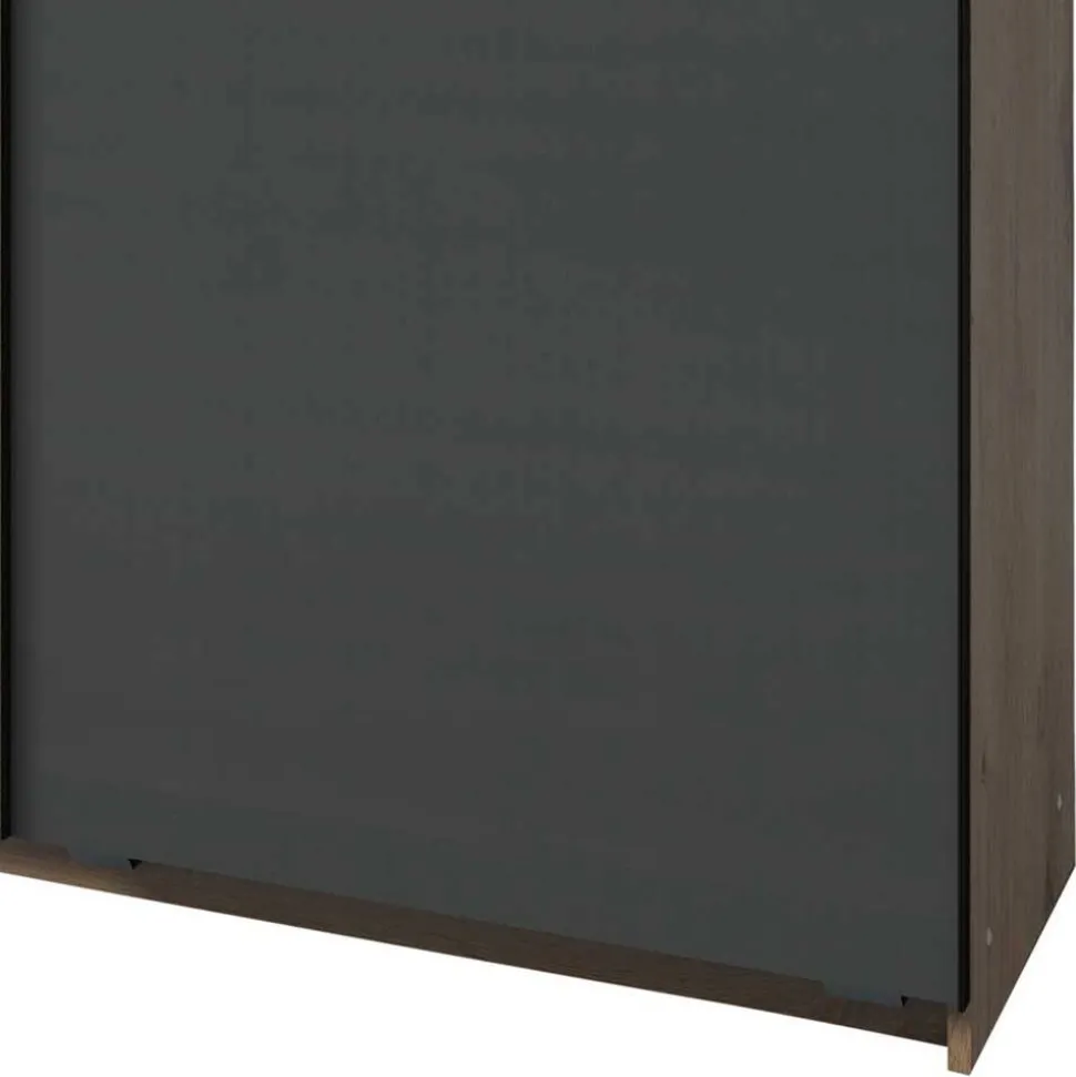 Industrial Schiebetürenschrank zweifarbig - Janeiro