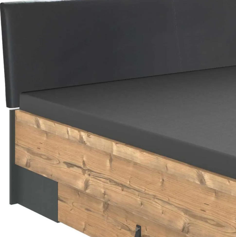 Industrial Schlafzimmereinrichtung Set - Ardila (vierteilig)