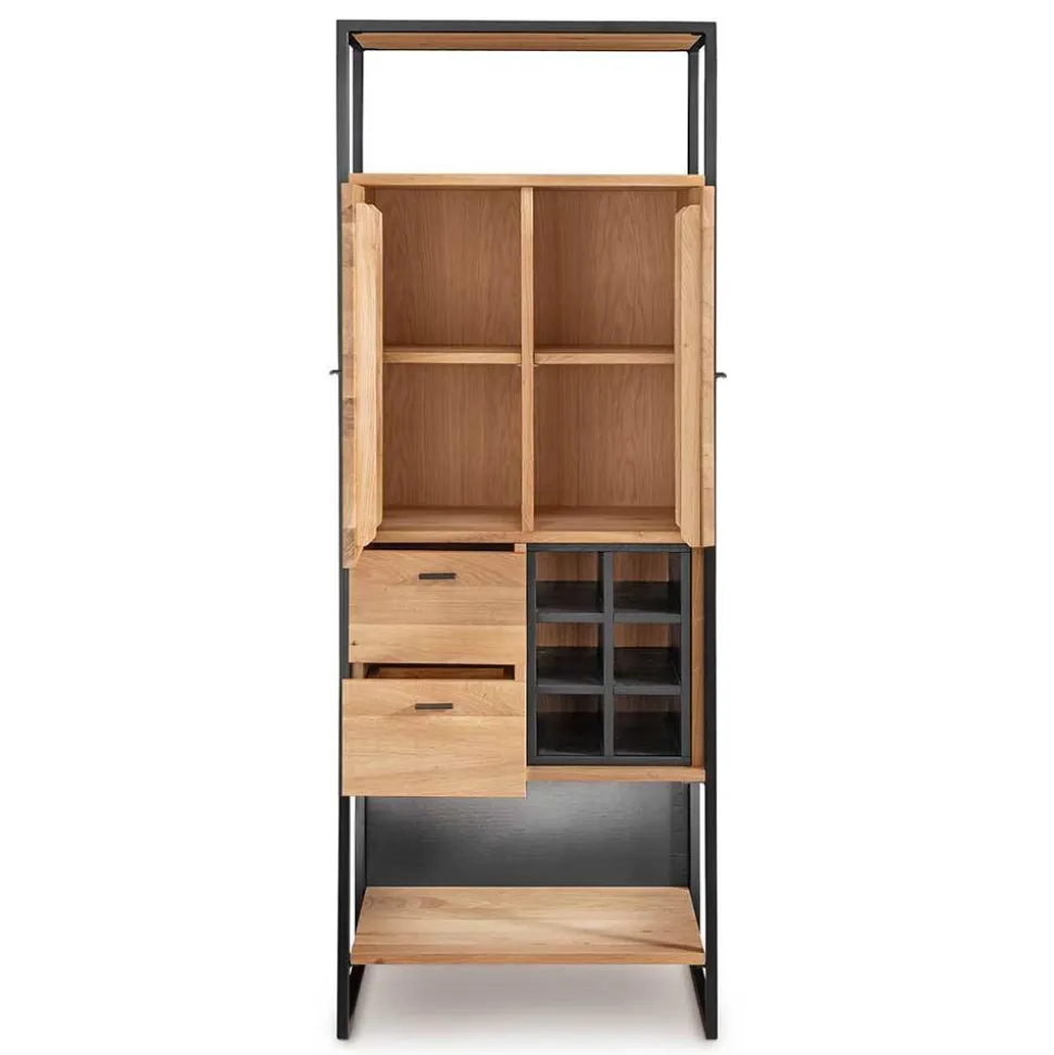 Industrial Schrank aus Wildeiche Massivholz - Manarola