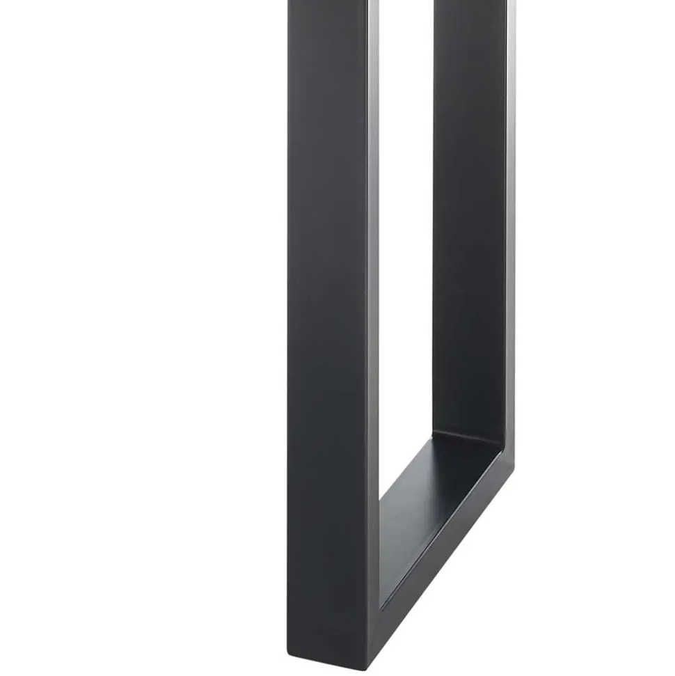 Industrial Schreibtisch mit Baumkante Akazie - Amlina