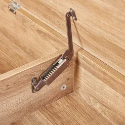 Industrial Schuhbank in Wildeiche Optik - Vedrico