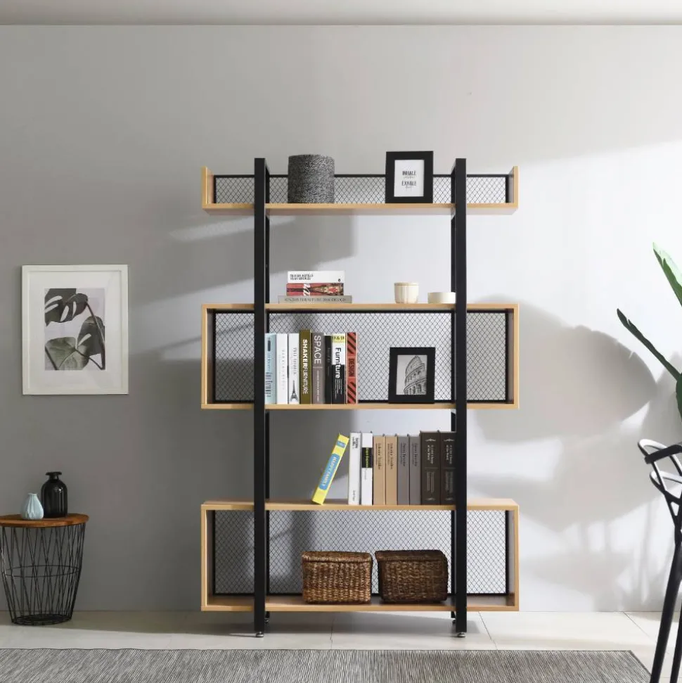 Industrial Standregal in Schwarz - Felictas