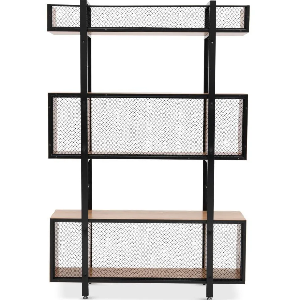 Industrial Standregal in Schwarz - Felictas