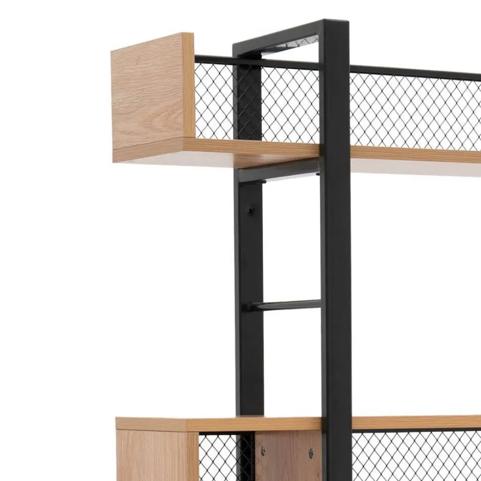 Industrial Standregal in Schwarz - Felictas