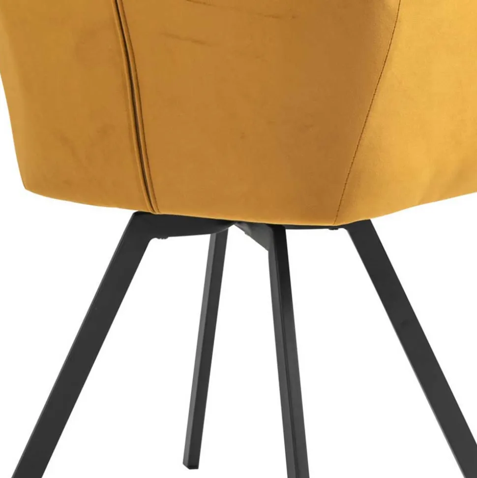 Industrial Style Essgruppe mit vier Plätzen - Panayota (fünfteilig)