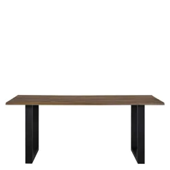 Industrial Style Essgruppe mit vier Plätzen - Panayota (fünfteilig)