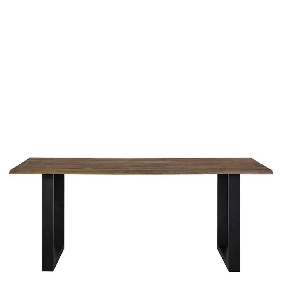 Industrial Style Essgruppe mit vier Plätzen - Panayota (fünfteilig)