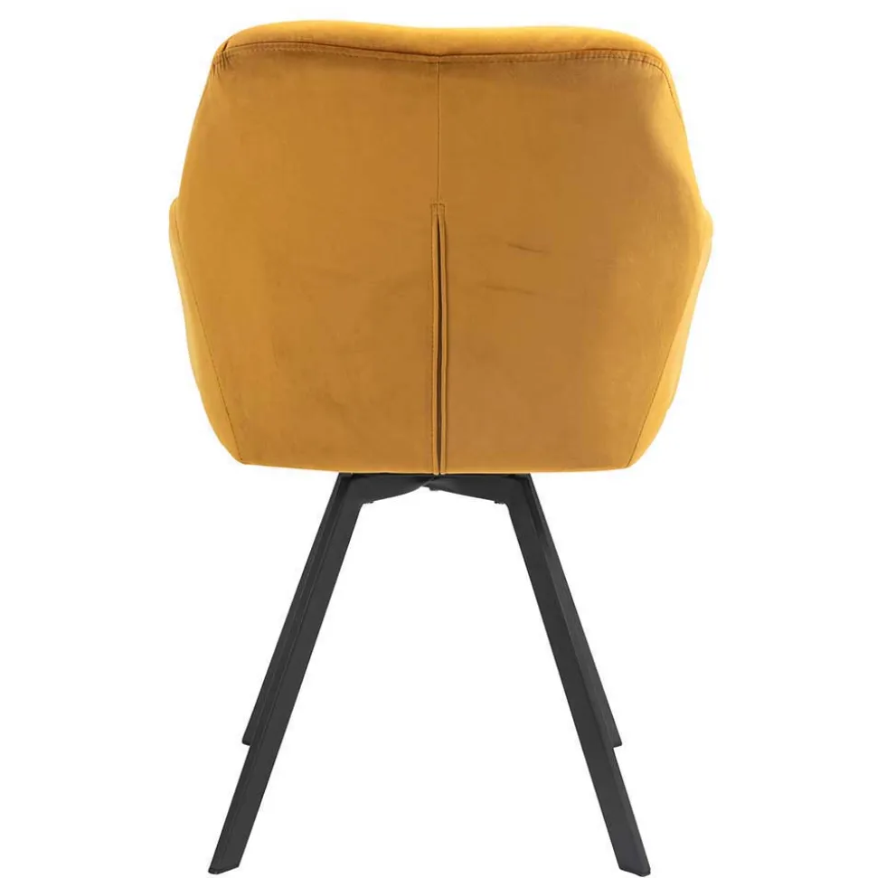 Industrial Style Essgruppe mit vier Plätzen - Panayota (fünfteilig)