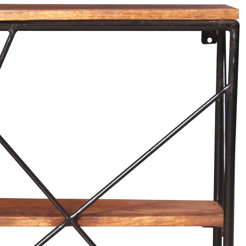 Industrial Style Wandregal ohne Rückwand - Offia