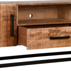 Industrial TV Lowboard aus Mangobaum - Schanow