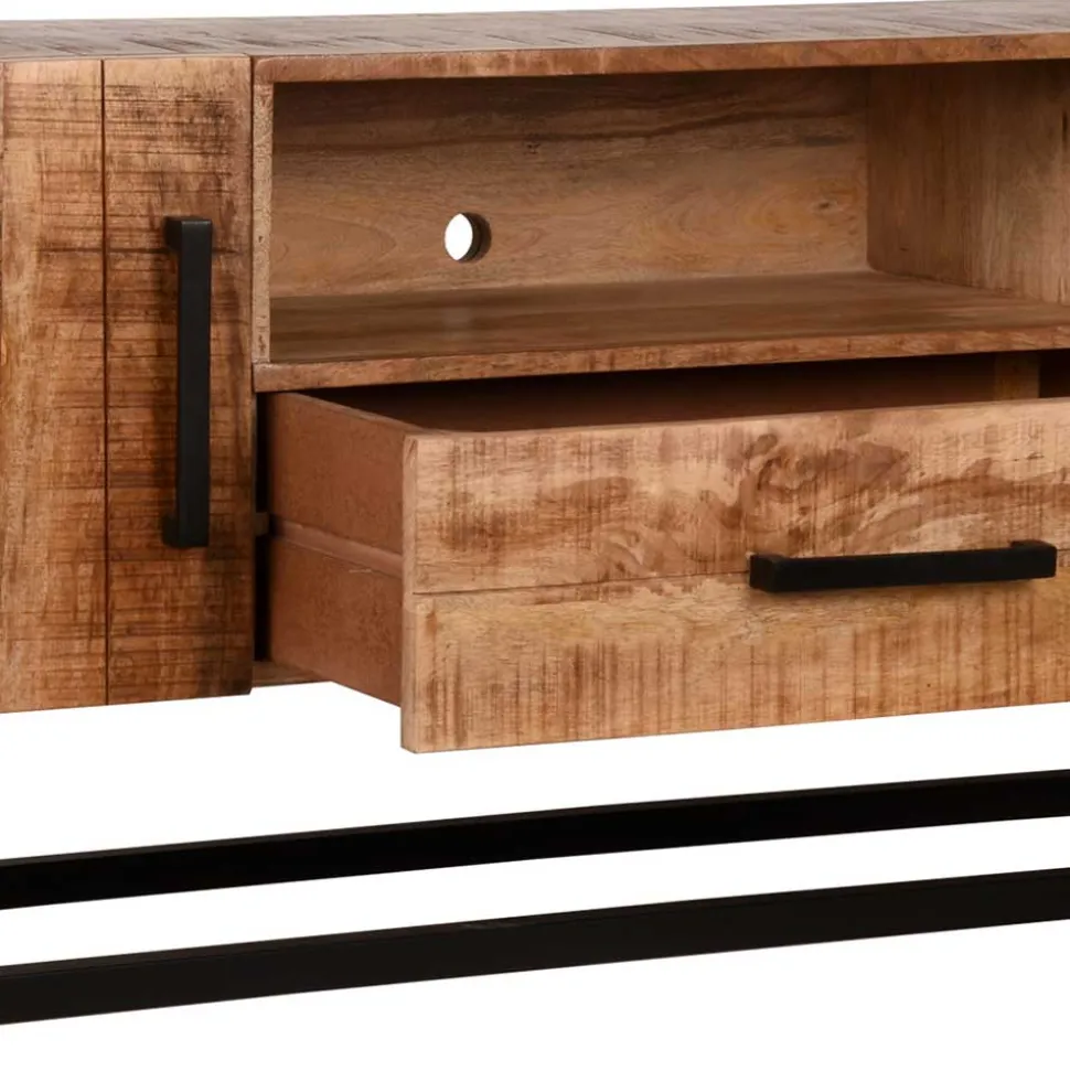 Industrial TV Lowboard aus Mangobaum - Schanow
