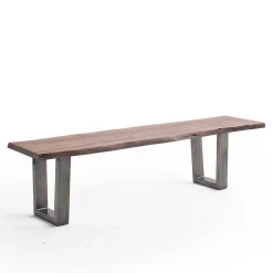 Industry Style Küchenbank in Walnuss Braun - Learys