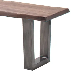 Industry Style Küchenbank in Walnuss Braun - Learys