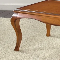 Italienischer Design Couchtisch Mugello aus Massivholz