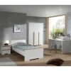 Jugend Schlafzimmer mit Schreibtisch - Eldrus (vierteilig)