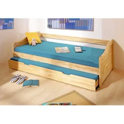 Jugend Schlafzimmermöbel Set Nabrosia aus Kiefer Massivholz (zweiteilig)