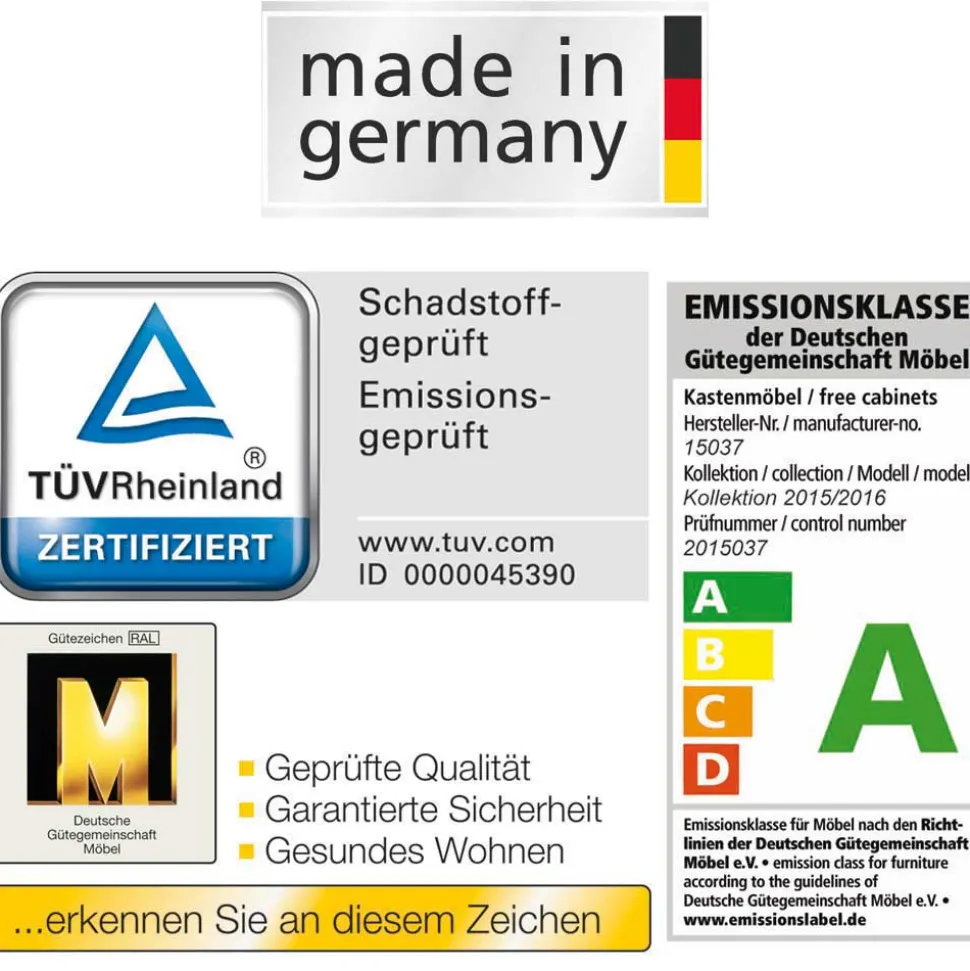 Jugendbett Varianta mit Polsterkopfteil