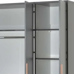 Jugendmöbel Kombination in Anthrazit - Navlius (vierteilig)