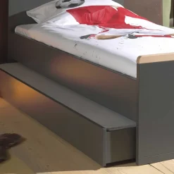 Jugendzimmer Einrichtung in Anthrazit - Navlius (dreiteilig)