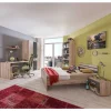 Jugendzimmer in Eiche San Remo Optik - Jilamenda (siebenteilig)