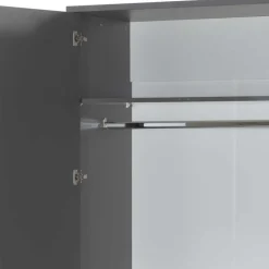 Jugendzimmer Komplett in Anthrazit - Navlius I (fünfteilig)