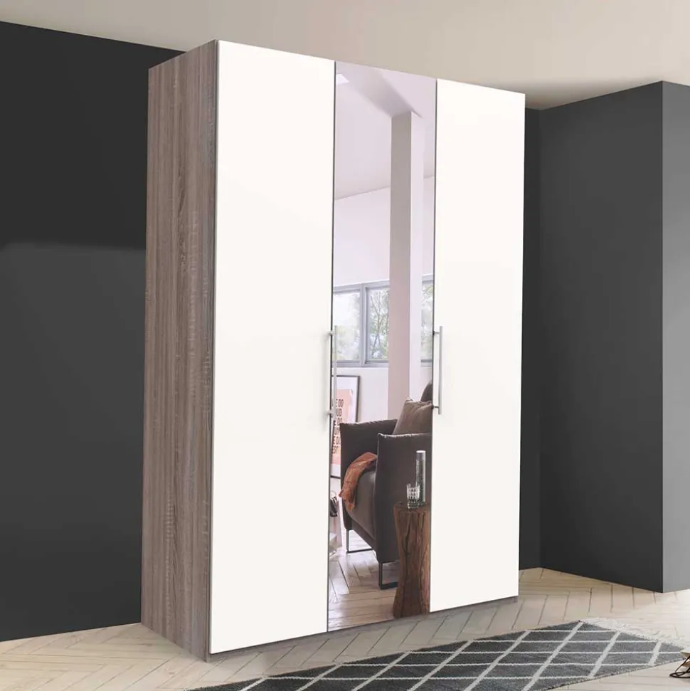 Jugendzimmer Schlafzimmerschrank mit Spiegel - Tivierto