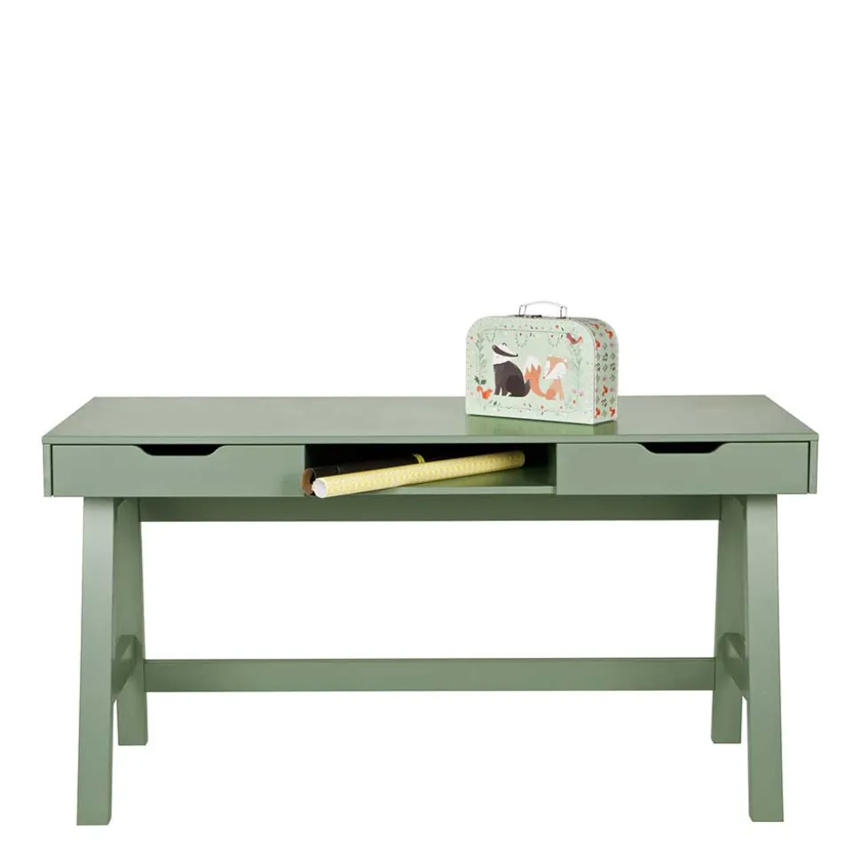 Jugendzimmer Schreibtisch Madrid in Grün