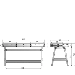 Jugendzimmer Schreibtisch Madrid in Grün